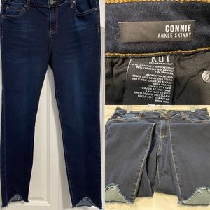 Kut From the Cloth Connie Ankle Skinny Jeans Size 12